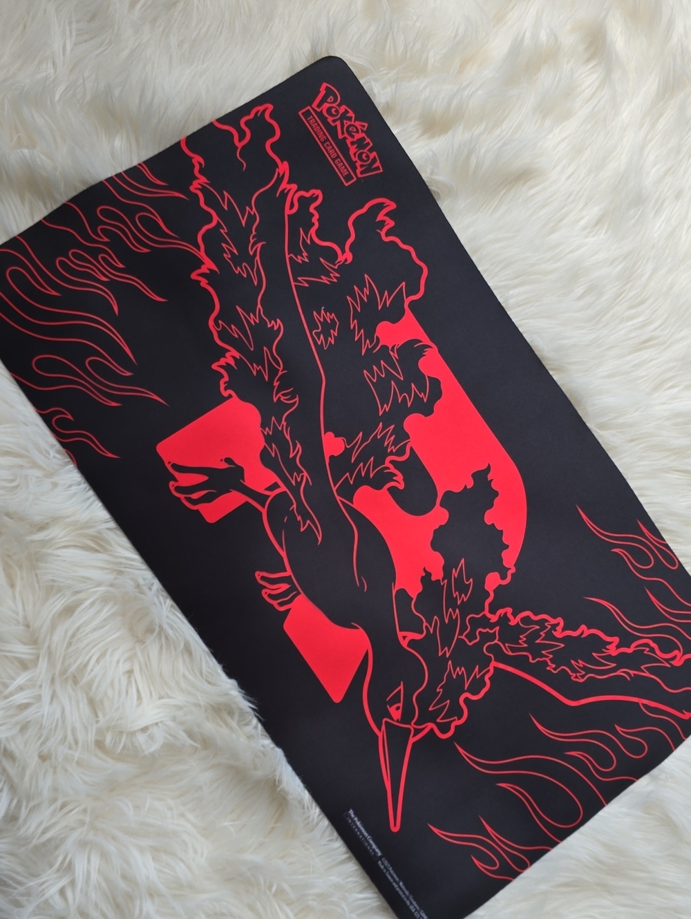 Pokemon Team Rocket’s Moltres ex play mat